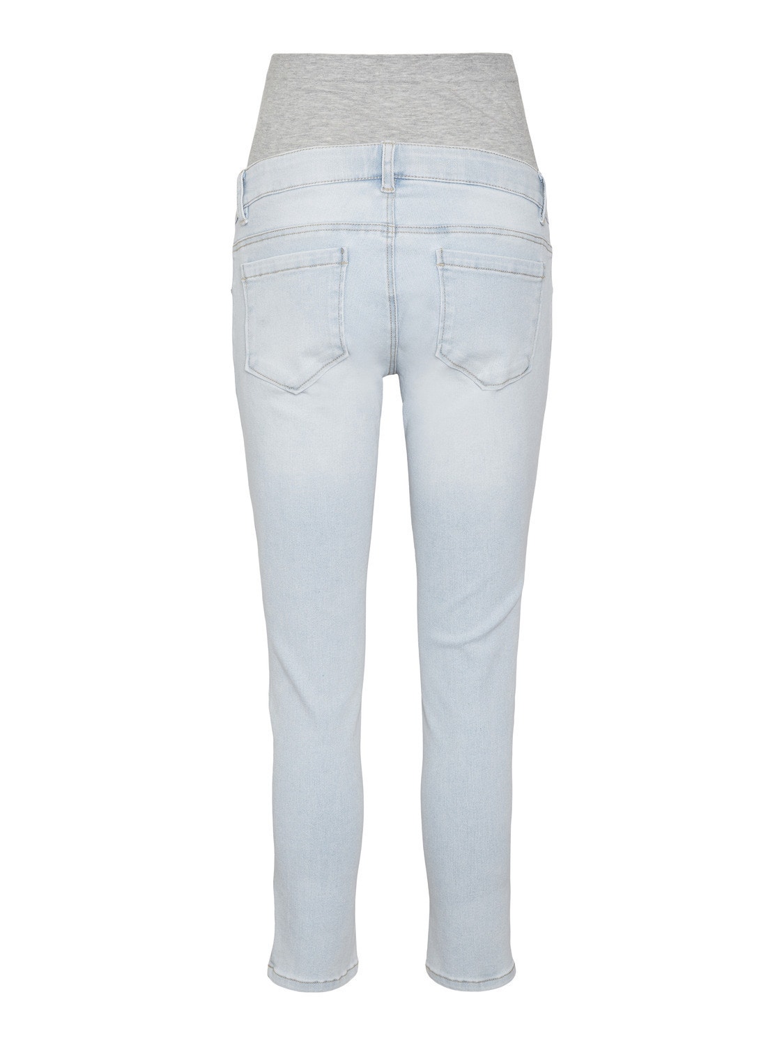 MAMA.LICIOUS Umstands-jeans  -Light Blue Denim - 20015548