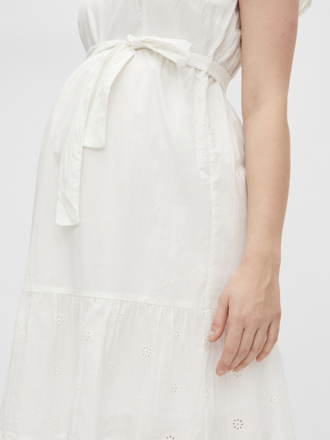 MAMA.LICIOUS vente-kjole -Bright White - 20015697
