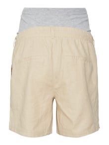 MAMA.LICIOUS Zwangerschaps-shorts -Warm Sand - 20015749