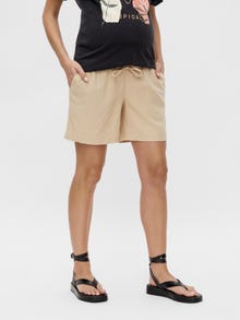 MAMA.LICIOUS Umstands-shorts -Warm Sand - 20015749