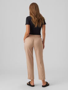 MAMA.LICIOUS Pantalones Corte regular Tiro medio -Warm Taupe - 20015750