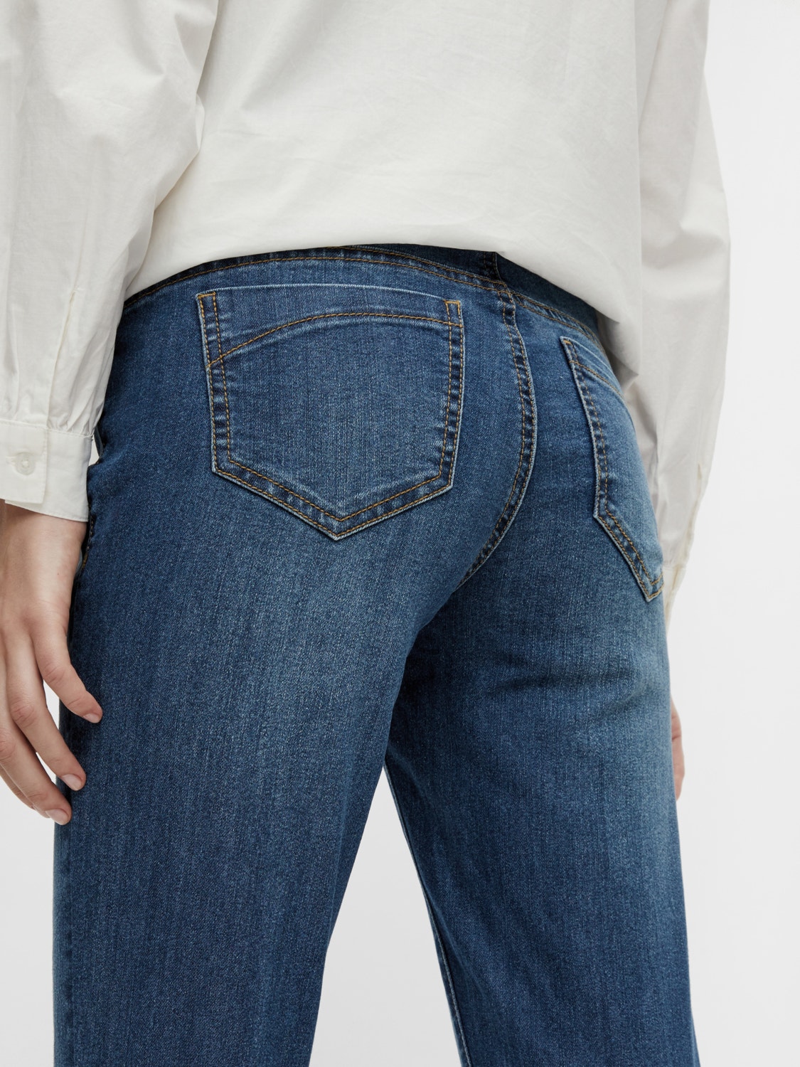 MAMA.LICIOUS Slim fit Jeans -Medium Blue Denim - 20015859