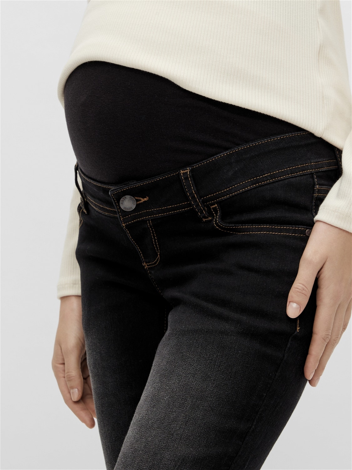 MAMA.LICIOUS Maternity-jeans -Black Denim - 20015900