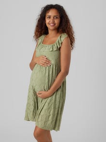 MAMA.LICIOUS Maternity-dress -Desert Sage - 20015974