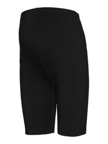 MAMA.LICIOUS Shorts Corte slim Tiro alto -Black - 20015976