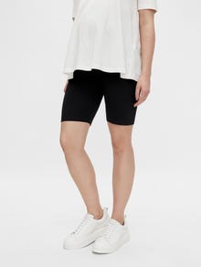 MAMA.LICIOUS Shorts Slim Fit Vita alta -Black - 20015976