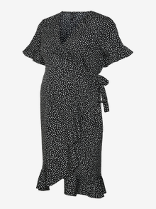 MAMA.LICIOUS VMMHENNA Graviditetskjole -Black - 20015982