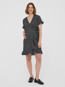 MAMA.LICIOUS VMMHENNA Maternity Dress -Black - 20015982
