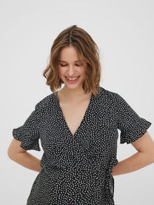 MAMA.LICIOUS VMMHENNA Maternity Dress -Black - 20015982