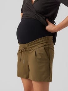 MAMA.LICIOUS Maternity-shorts -Dark Olive - 20015991