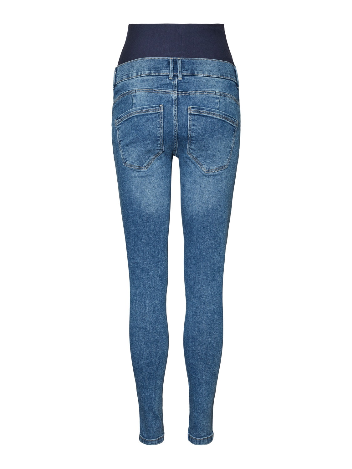 MAMA.LICIOUS Umstands-jeans  -Medium Blue Denim - 20016015