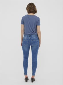 MAMA.LICIOUS Maternity-jeans -Medium Blue Denim - 20016015