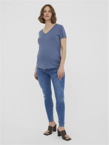 MAMA.LICIOUS Umstands-jeans  -Medium Blue Denim - 20016015
