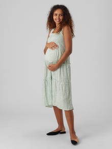 MAMA.LICIOUS Maternity-dress -Desert Sage - 20016021
