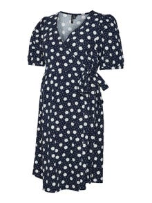 MAMA.LICIOUS vente-kjole -Navy Blazer - 20016027