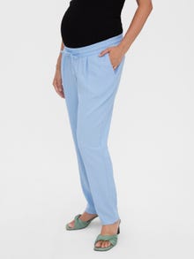 MAMA.LICIOUS Maternity-trousers -Blue Bell - 20016050
