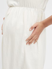MAMA.LICIOUS Mamma-kjole -Whitecap Gray - 20016154