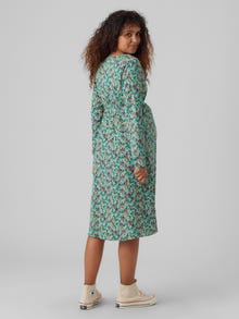 MAMA.LICIOUS MLBREE Maternity Dress -Ming Green - 20016234