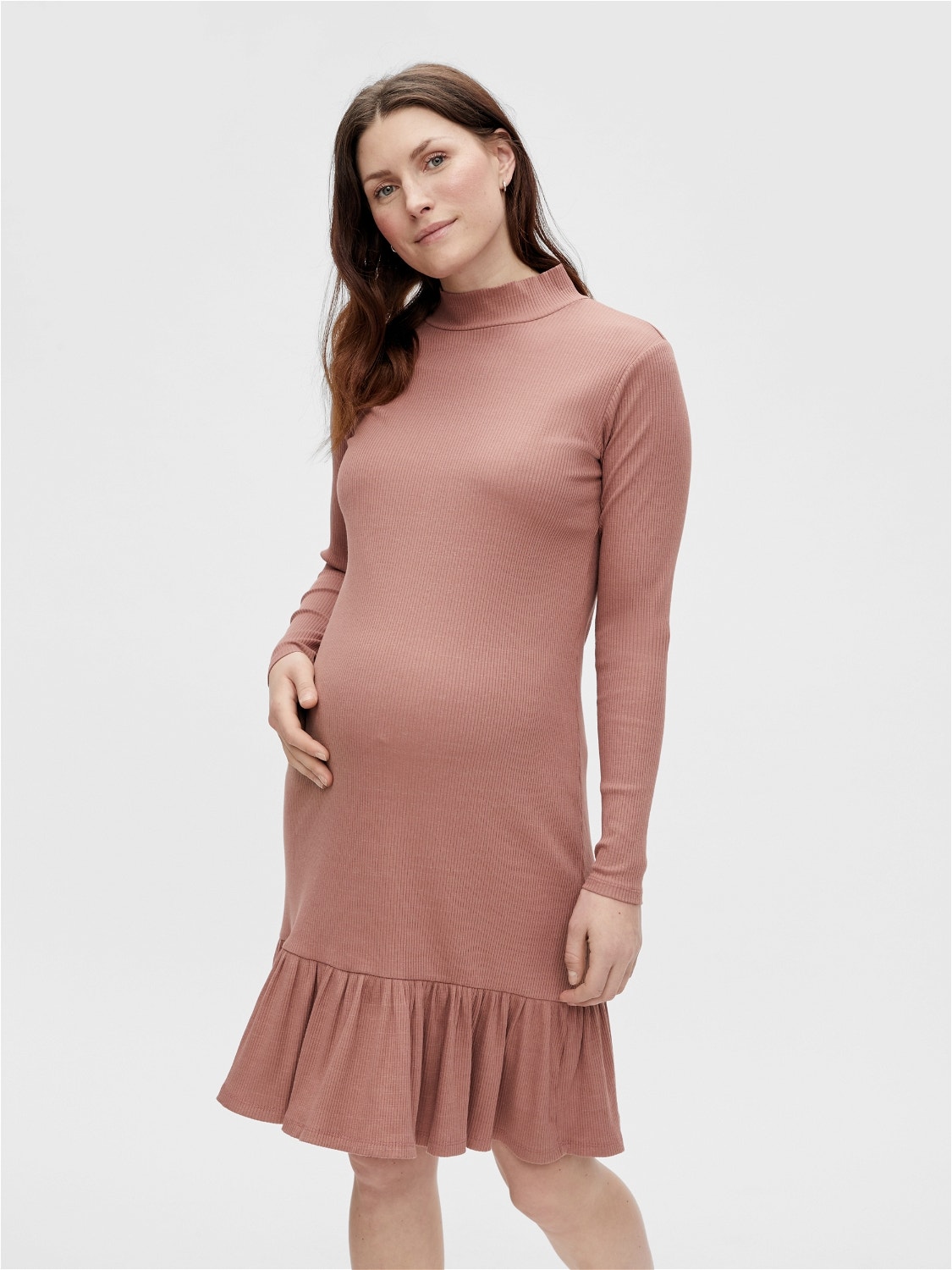 MAMA.LICIOUS Maternity-dress -Burlwood - 20016261