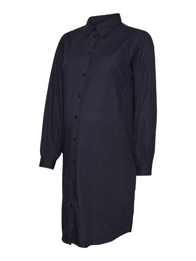 MAMA.LICIOUS Vestidos Corte regular Cuello de camisa Puños abotonados Mangas clásicas - 20016270