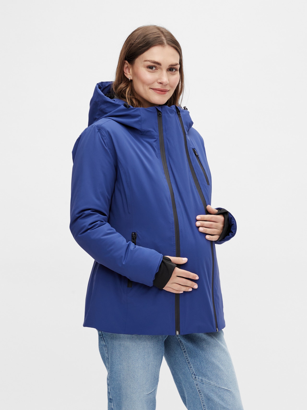 MAMA.LICIOUS Maternity-jacket -Blue Depths - 20016306