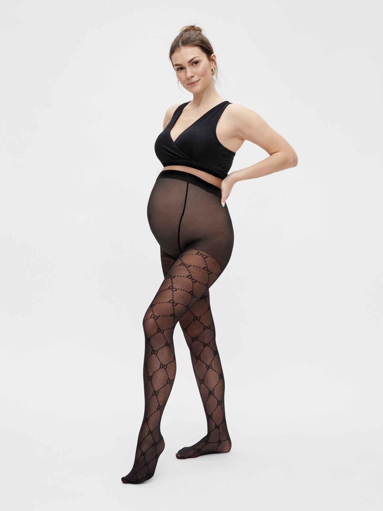 2-pack Maternity-tights, Black