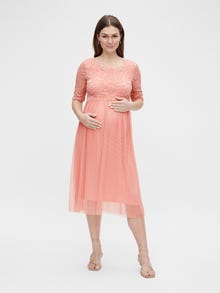 MAMA.LICIOUS MLMIVANE Umstandskleid -Rosette - 20016369