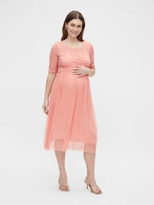MAMA.LICIOUS MLMIVANE Umstandskleid -Rosette - 20016369