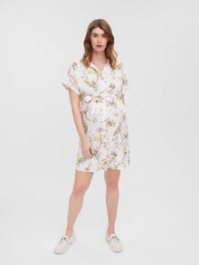 MAMA.LICIOUS VMMEASY Maternity Dress -Snow White - 20016411