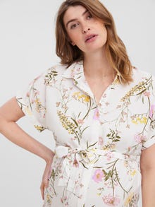 MAMA.LICIOUS VMMEASY Robe de Maternité -Snow White - 20016411