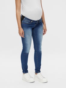 MAMA.LICIOUS Umstands-jeans  -Medium Blue Denim - 20016422