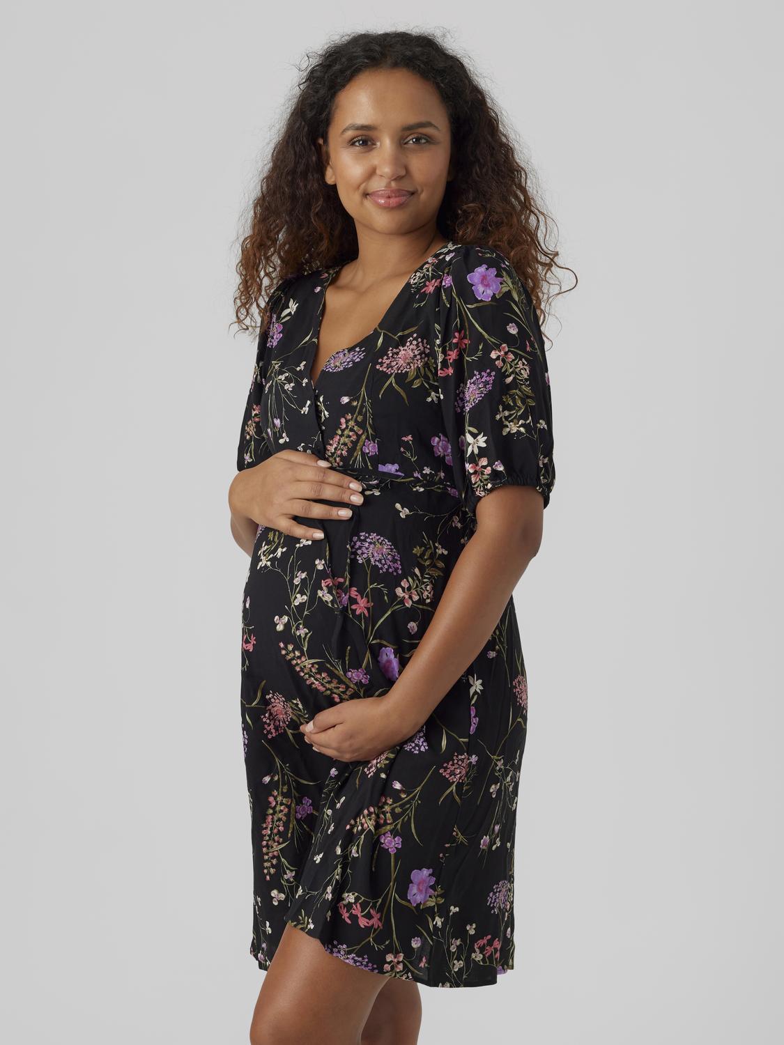 MAMA.LICIOUS Maternity-dress -Black - 20016435