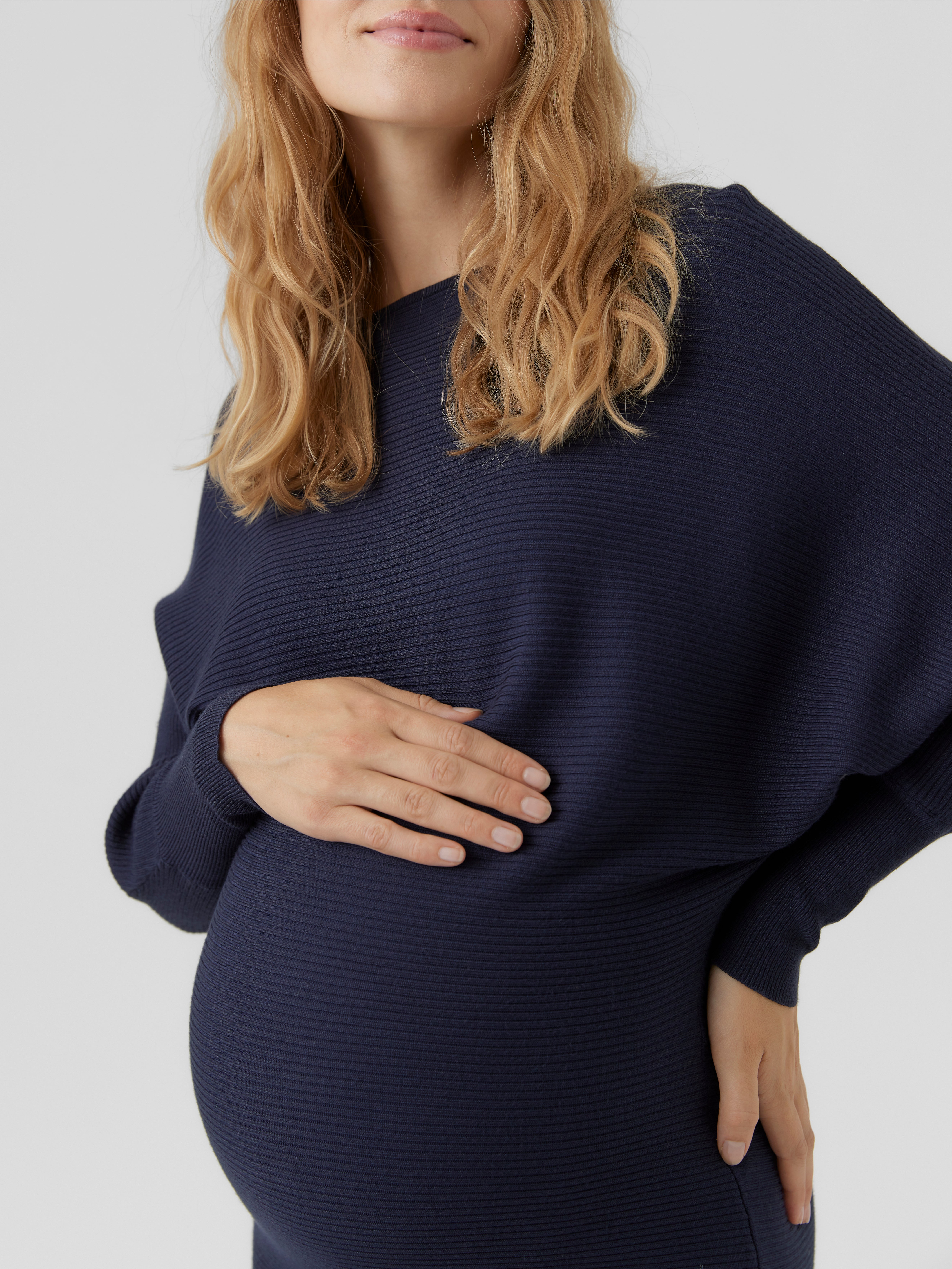 Knitted maternity-dress with 30% discount! | MAMA.LICIOUS®