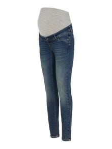 MAMA.LICIOUS Rak passform Jeans -Medium Blue Denim - 20016511