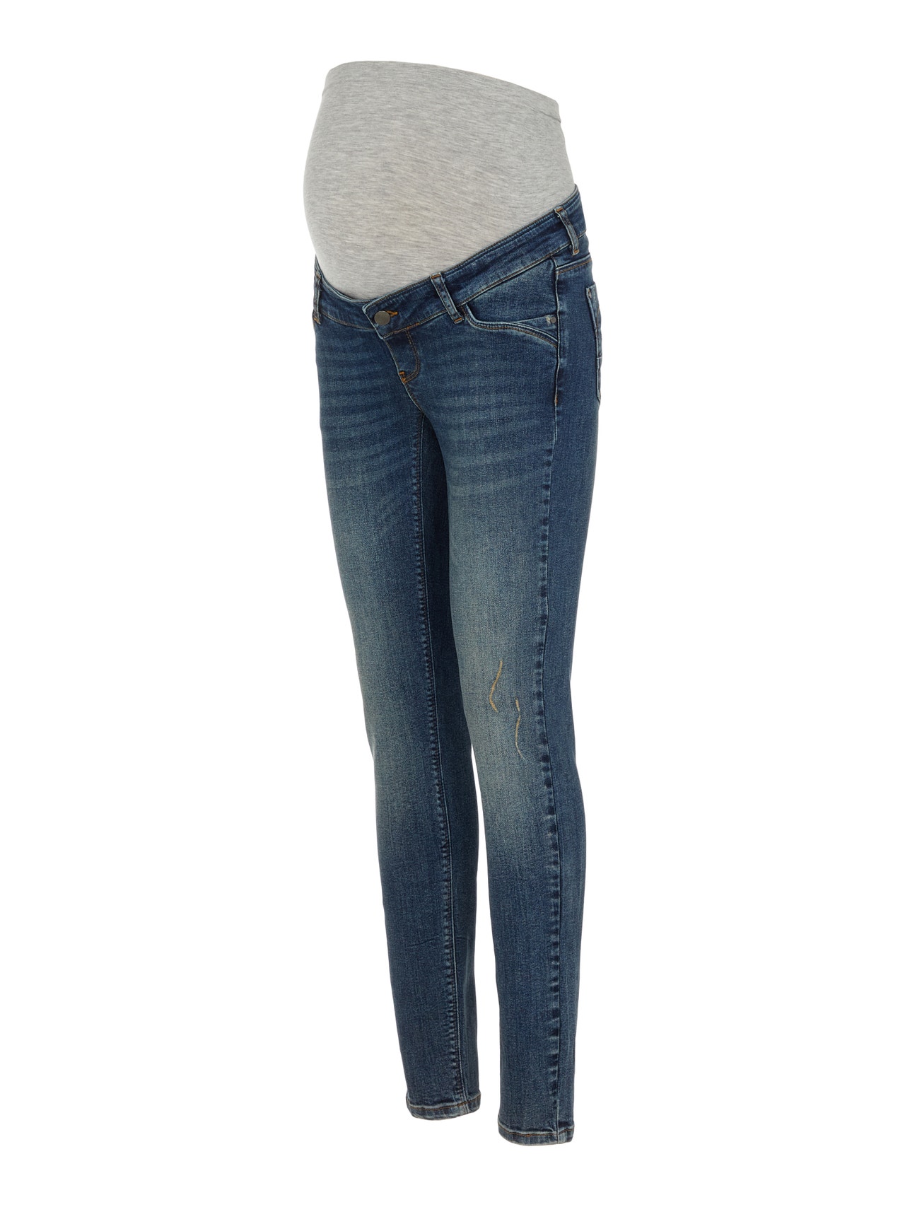 MAMA.LICIOUS Umstands-jeans  -Medium Blue Denim - 20016511