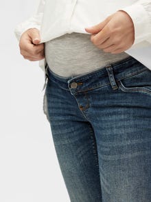 MAMA.LICIOUS Jeans Straight Fit -Medium Blue Denim - 20016511