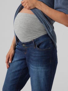 MAMA.LICIOUS Umstands-jeans  -Dark Blue Denim - 20016513