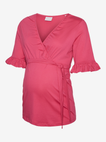MAMA.LICIOUS Maternity-top -Fuchsia Fedora - 20016516