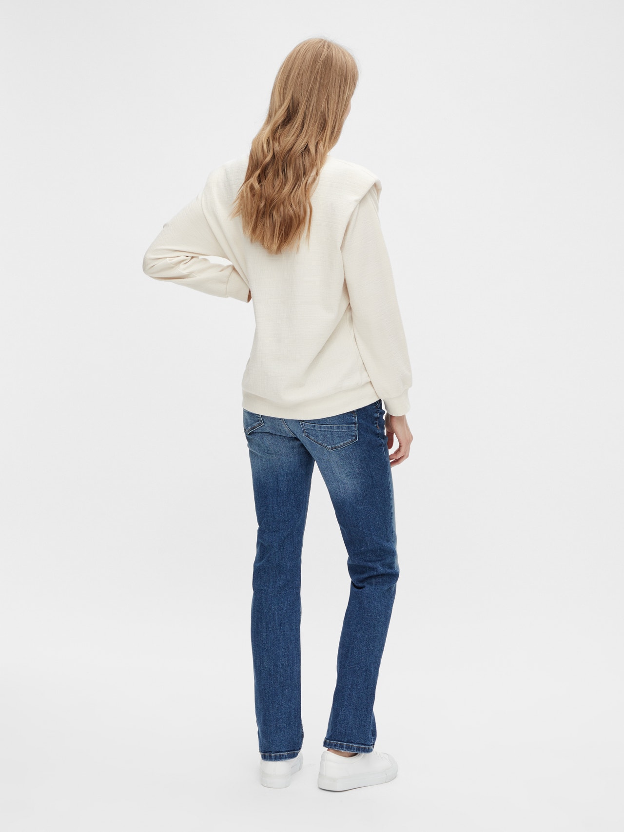 MAMA.LICIOUS Slim fit Jeans -Medium Blue Denim - 20016521