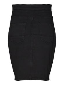 MAMA.LICIOUS Maternity-skirt -Black Denim - 20016527