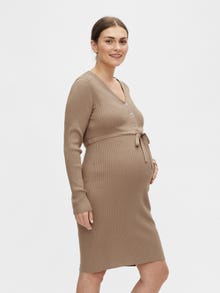 MAMA.LICIOUS Knitted maternity-dress -Amphora - 20016528