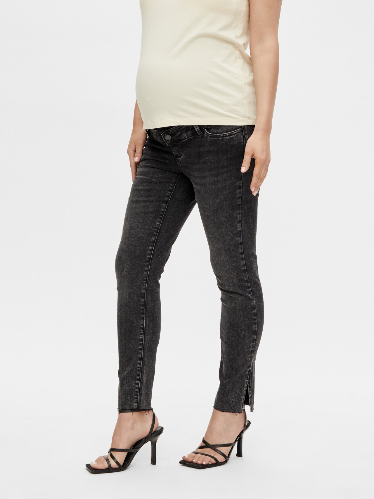 MAMA.LICIOUS Maternity-jeans -Black Denim - 20016529