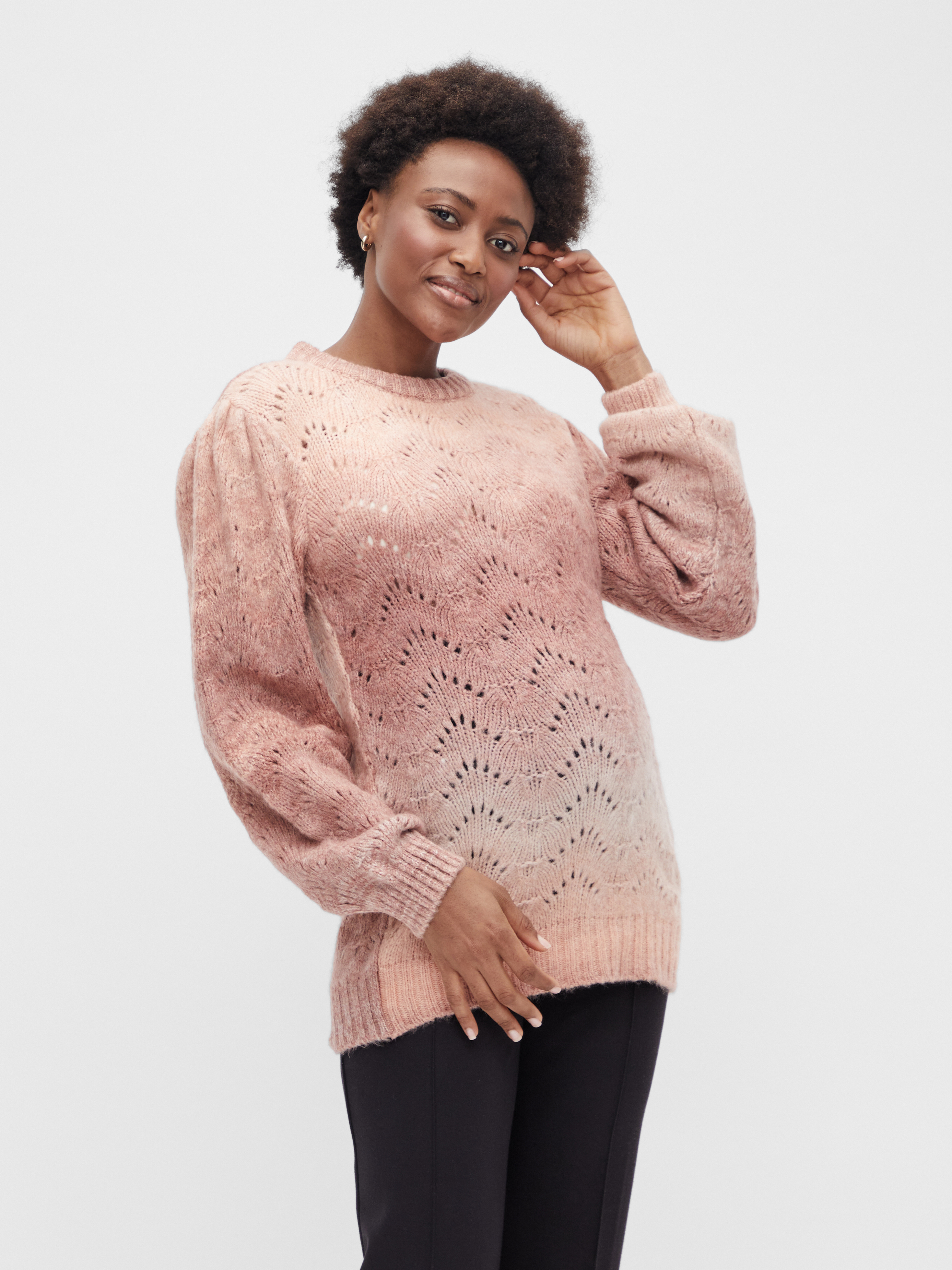 MAMA.LICIOUS Knitted maternity-pullover - 20016531