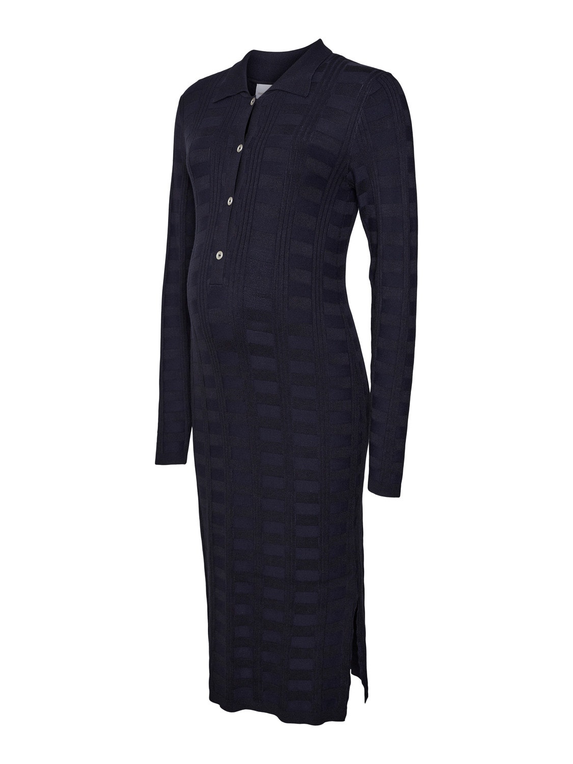 MAMA.LICIOUS Robes Regular Fit Col chemise -Parisian Night - 20016532