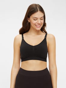 MAMA.LICIOUS MLILJA 2-pack Nursing Bra -Black - 20016722