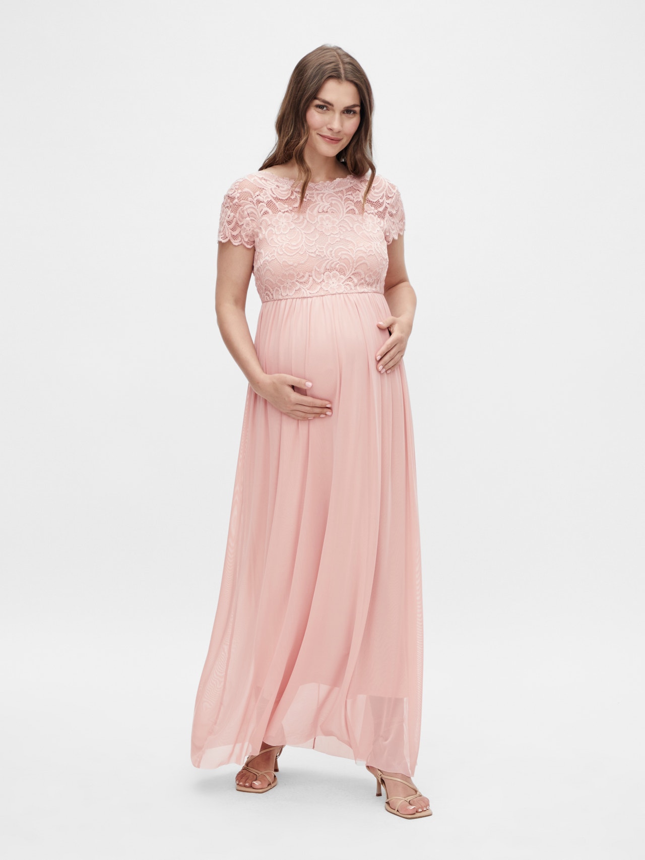 MAMA.LICIOUS Umstands-Kleid -Misty Rose - 20016741
