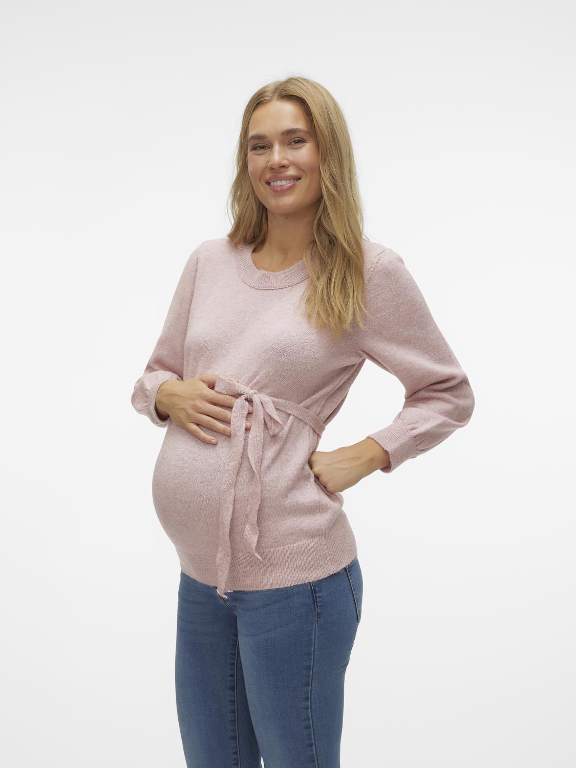MAMA.LICIOUS Knitted maternity-pullover - 20016864