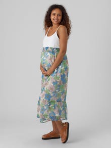 MAMA.LICIOUS Mamma-kjol -French Blue - 20016931