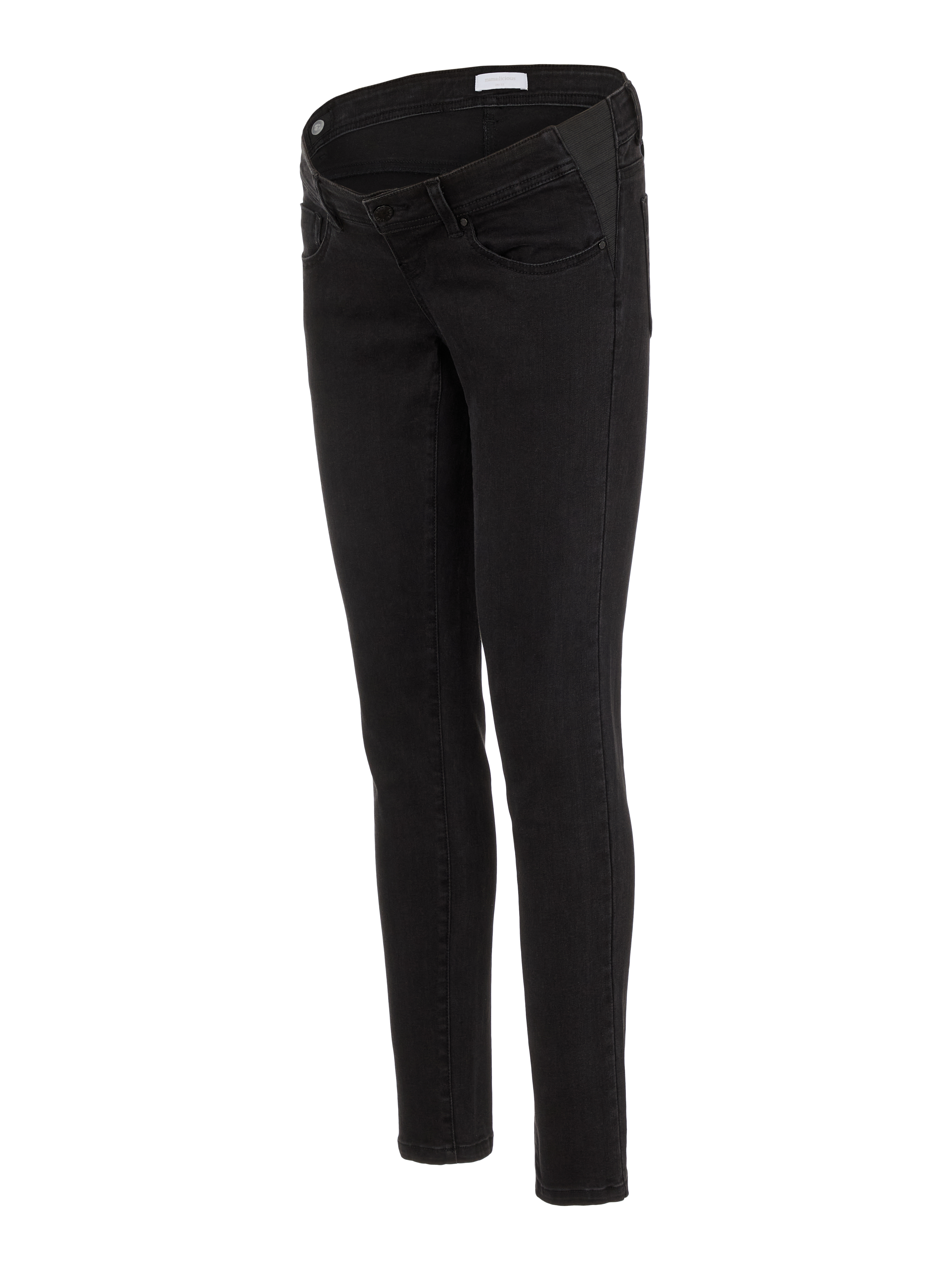 MAMA.LICIOUS Slim Fit Jeans -Black Denim - 20016962