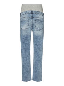 MAMA.LICIOUS Normal passform Jeans -Dark Blue Denim - 20016964